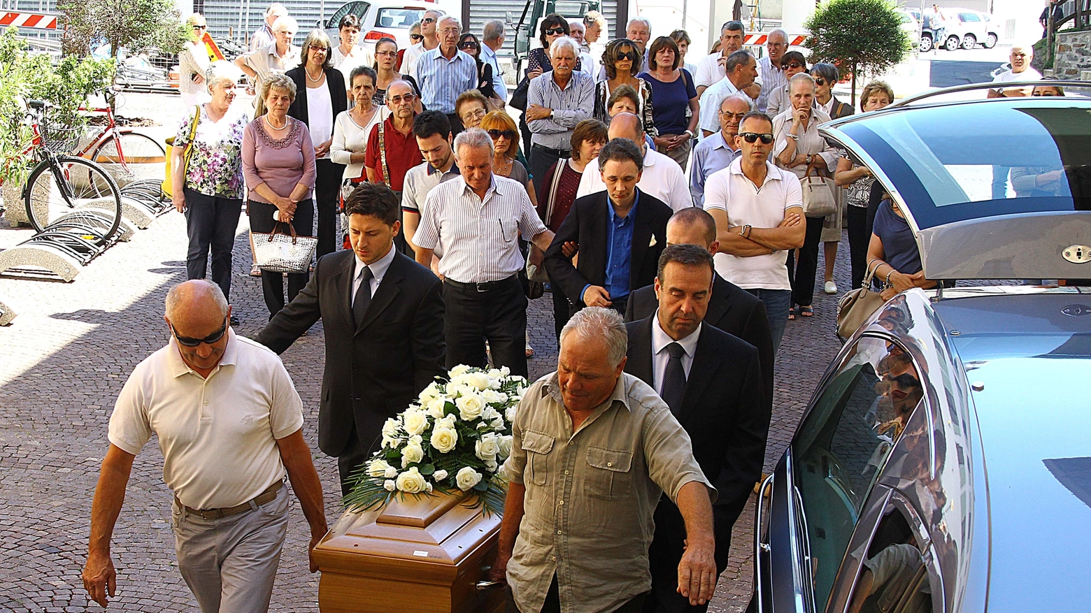 I funerali di Rossella Berra (National Press/Carlo Orlandi)
