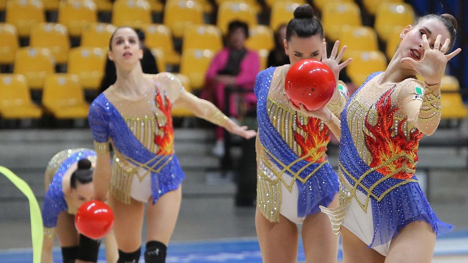 Le Farfalle ancora in volo A Valencia per i Mondiali di ginnastica ritmica Le Farfalle ancora in volo A Valencia per i Mondiali di ginnastica ritmica