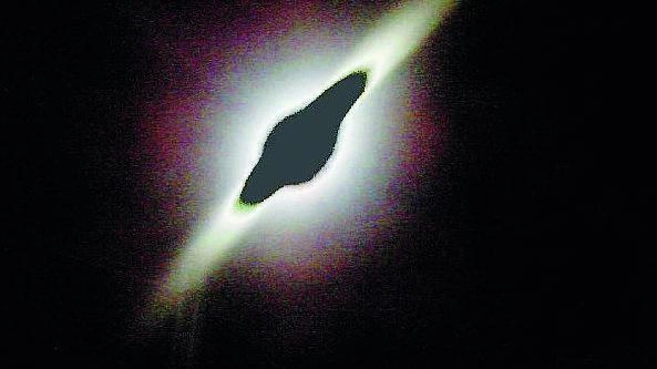 Ufo in una foto di archivio