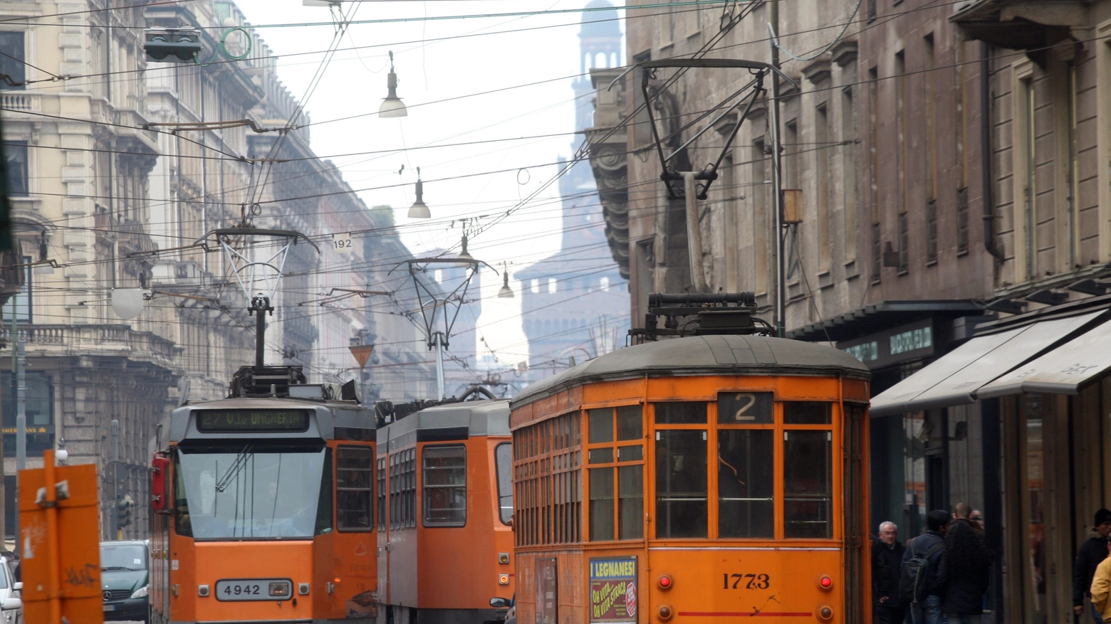 Tram a Milano (Newpress)