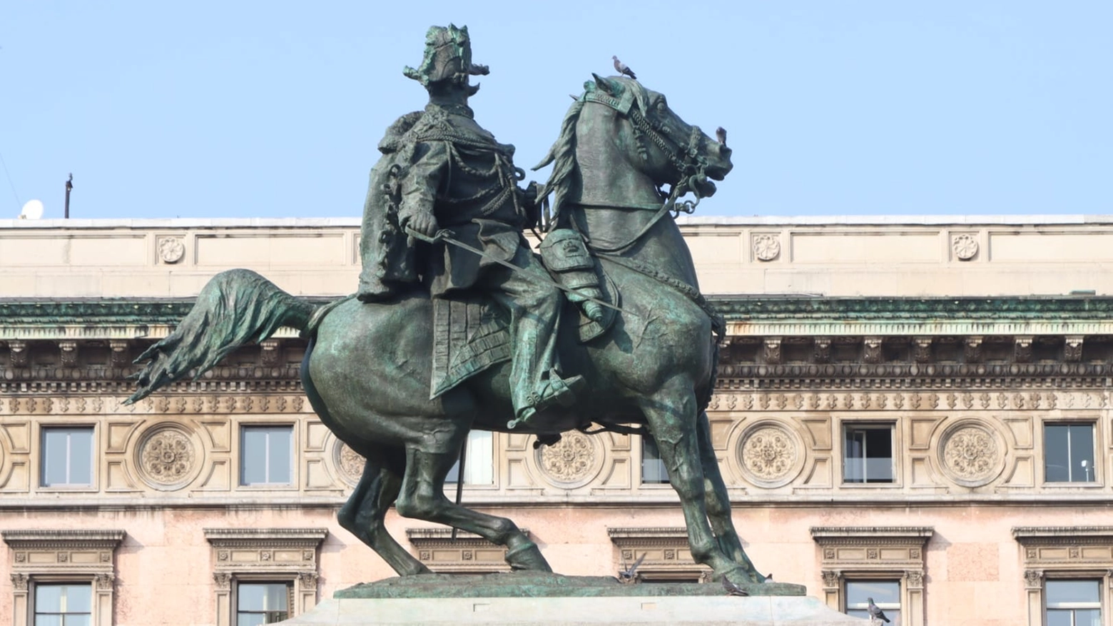 Il monumento di Vittorio Emanuele II restaurato