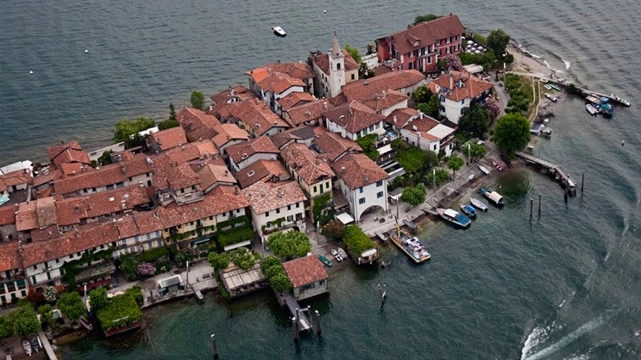 L'isola dei pescatori sul lago Maggiore