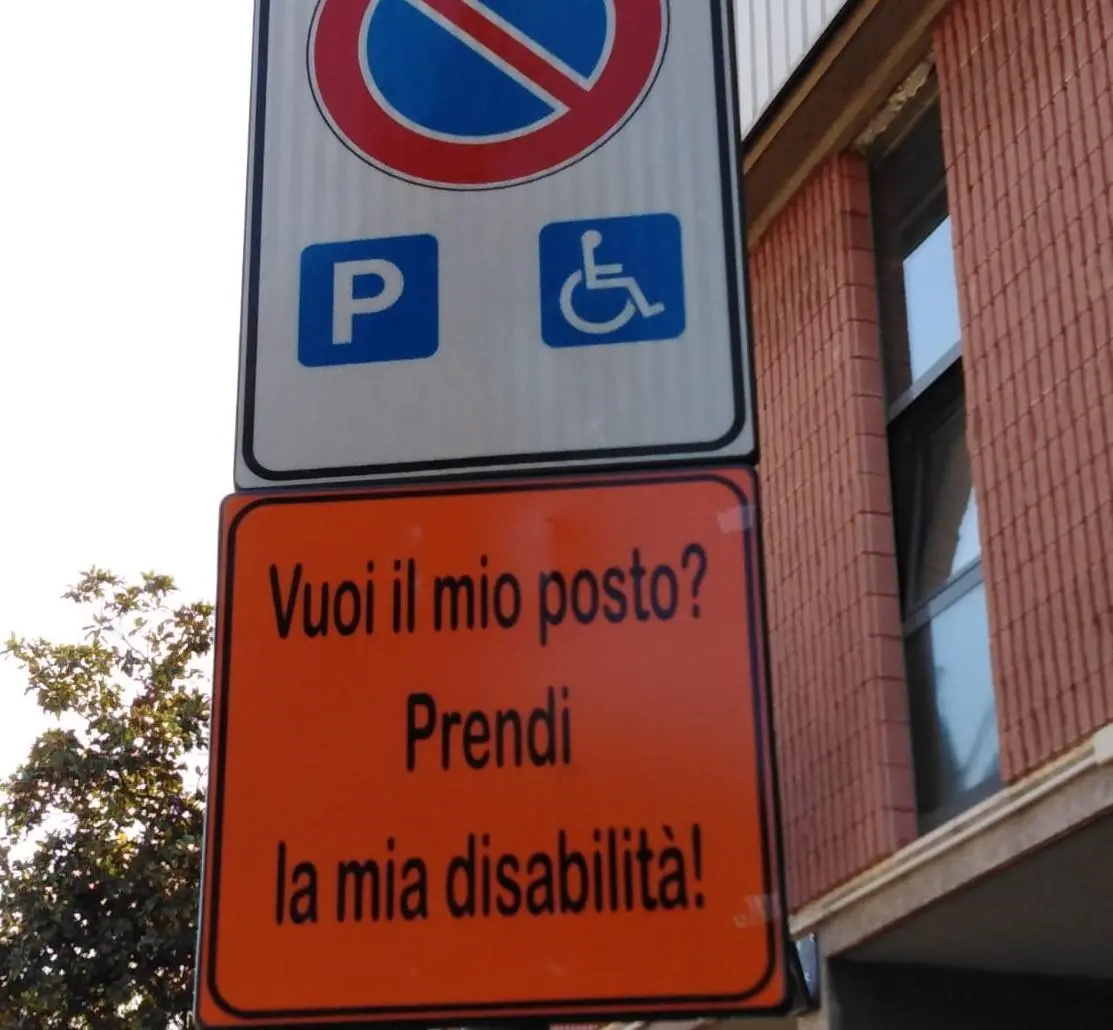 Campagna per il rispetto della sosta per disabili