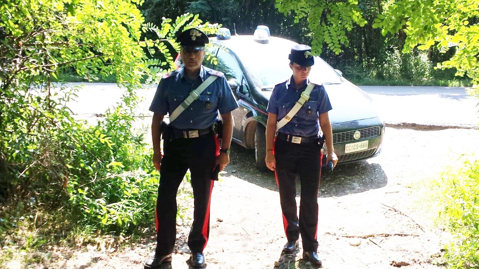 Controlli antidroga dei carabinieri