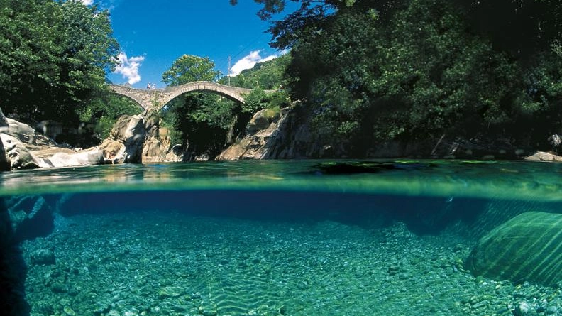 Un angolo della val Verzasca Un angolo della val Verzasca