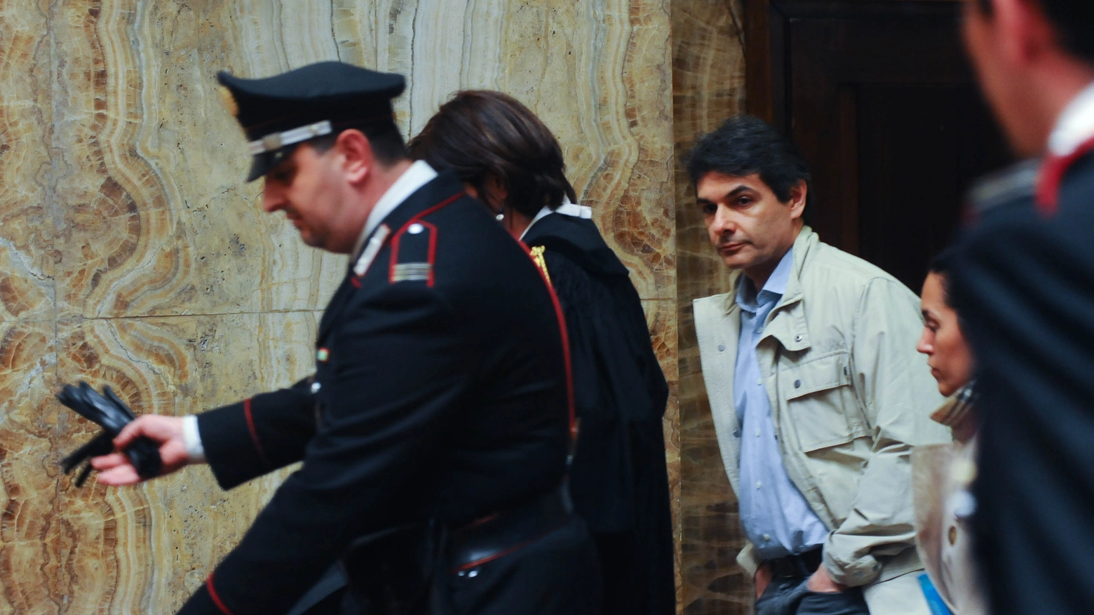 Pierpaolo Brega Massone in tribunale per il caso della clinica Santa Rita (Newpress)