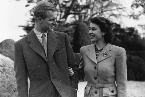 Il principe Filippo e la Regina Elisabetta II