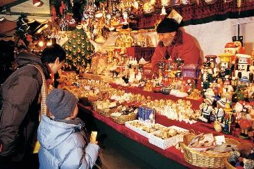 Un mercatino di Natale