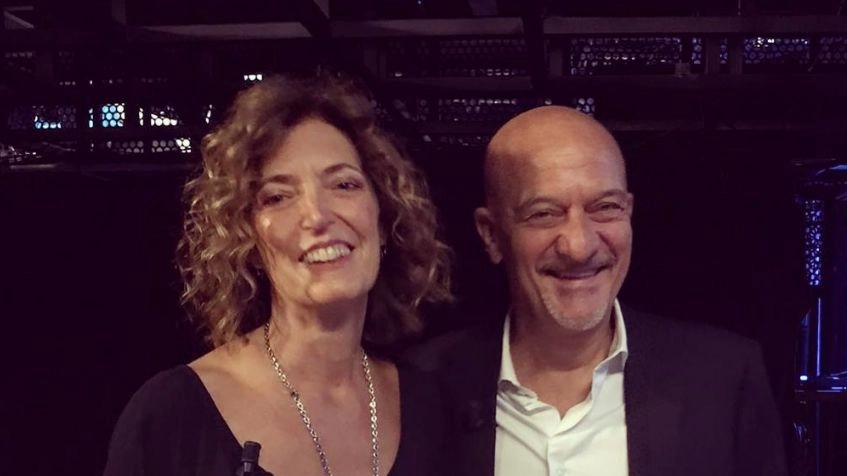 Sandra Bonzi e Claudio Bisio (Foto Instagram)