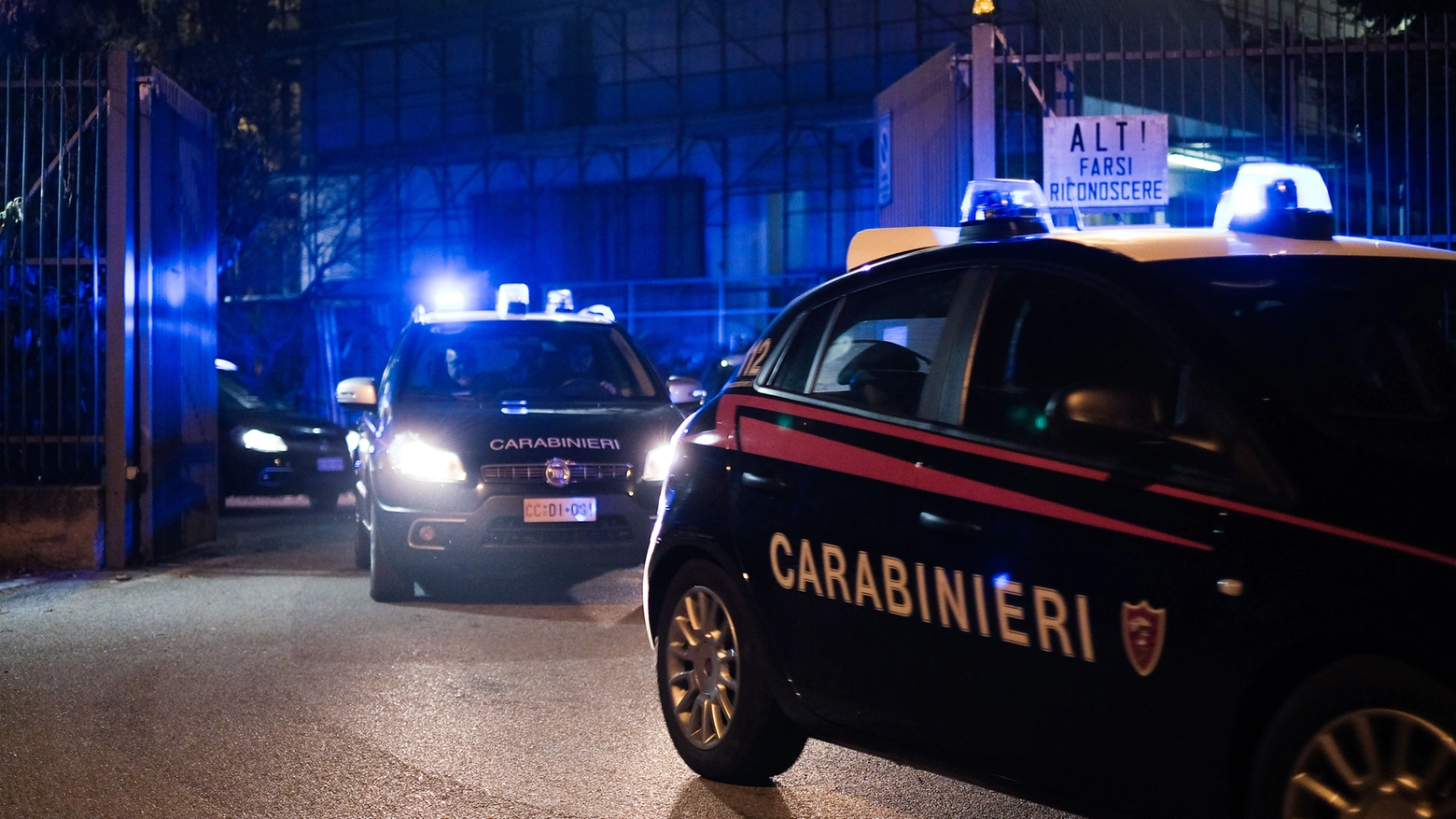 Carabinieri entrati in azione con la Polizia locale