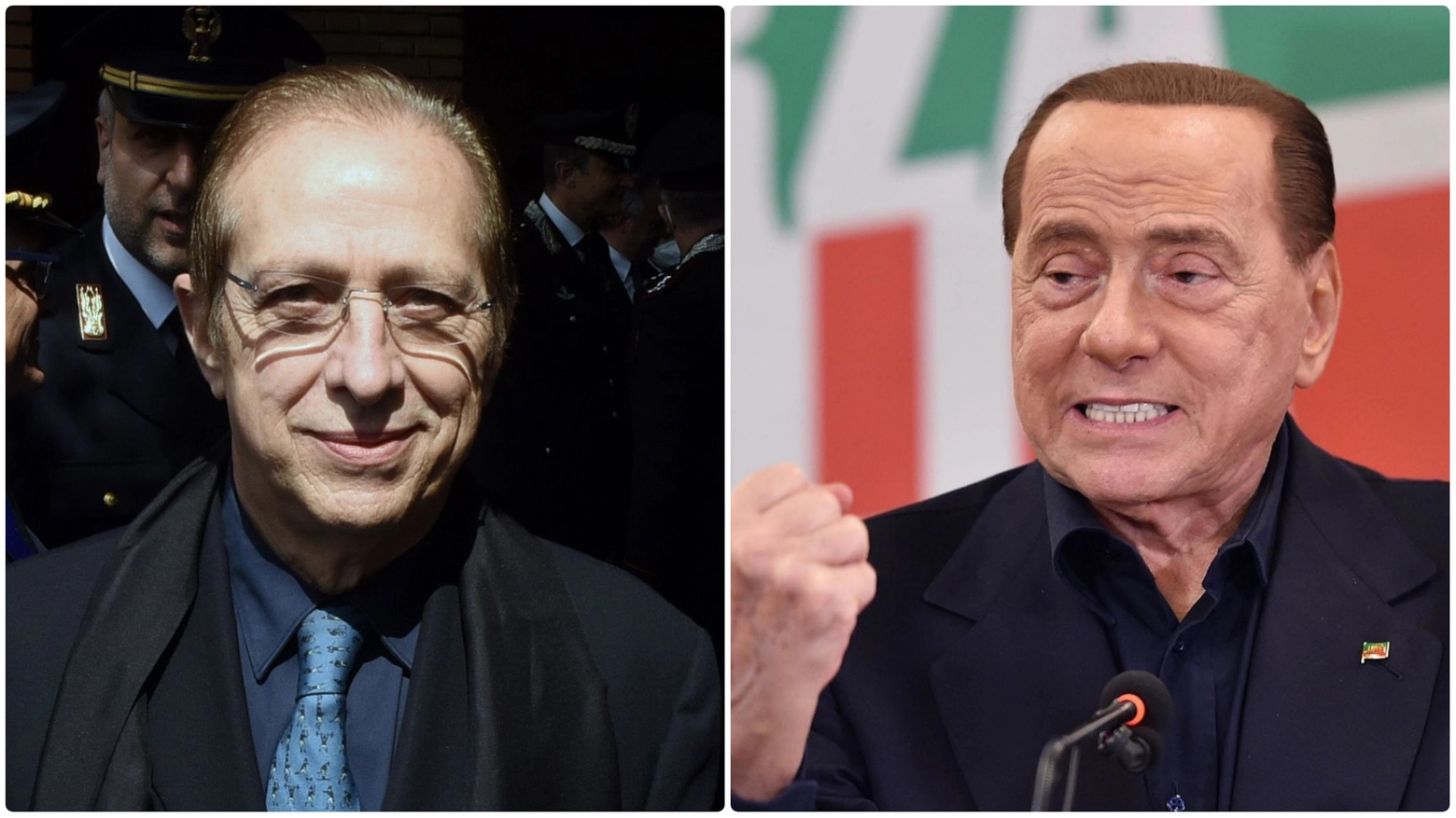 Paolo Berlusconi e il fratello Silvio