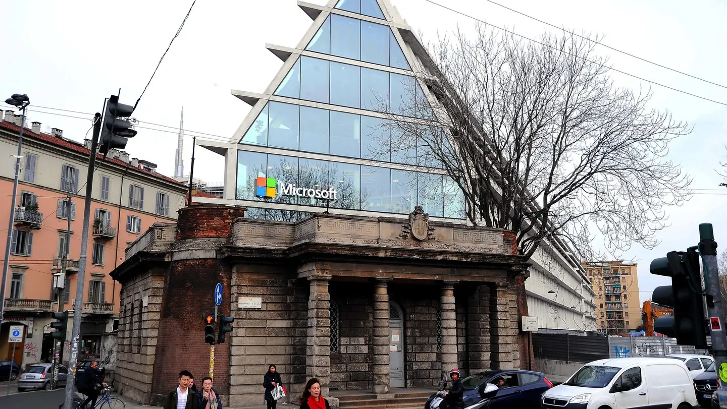 La sede Microsoft a Milano