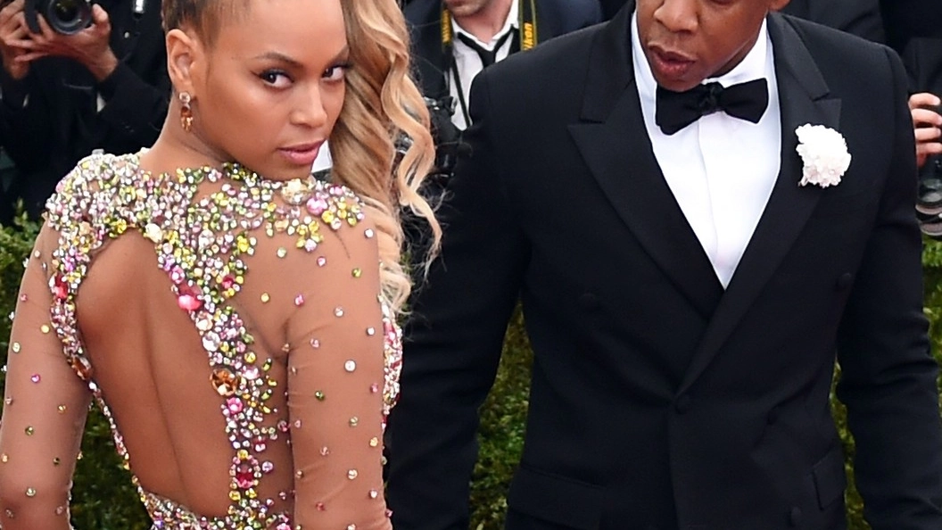  Beyoncè e Jay-Z (Afp)