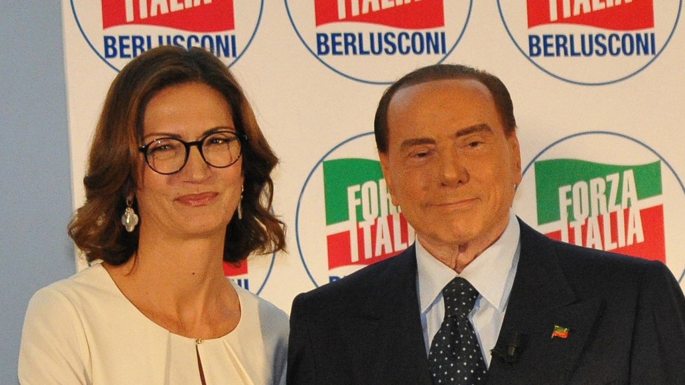Mariastella Gelmini e Silvio Berlusconi