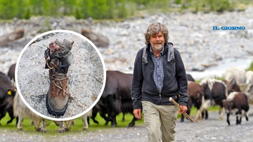 Reinhold Messner: trovato dopo 52 anni sul Nanga Parbat lo scarpone del fratello Günther