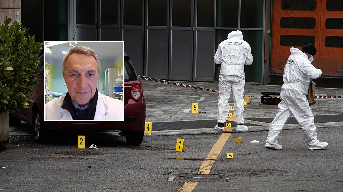 Giorgio Falcetto aggredito fuori dall'ospedale