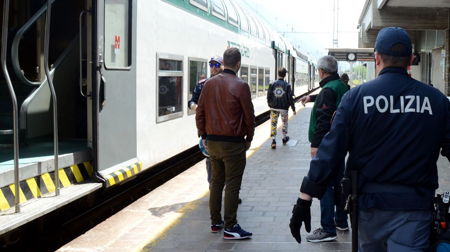 Un convoglio Ferrovienord