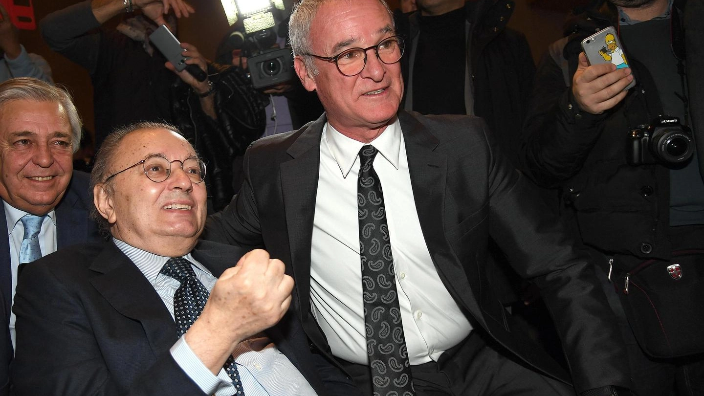Giorgio Squinzi e Claudio Ranieri, fra i premiati