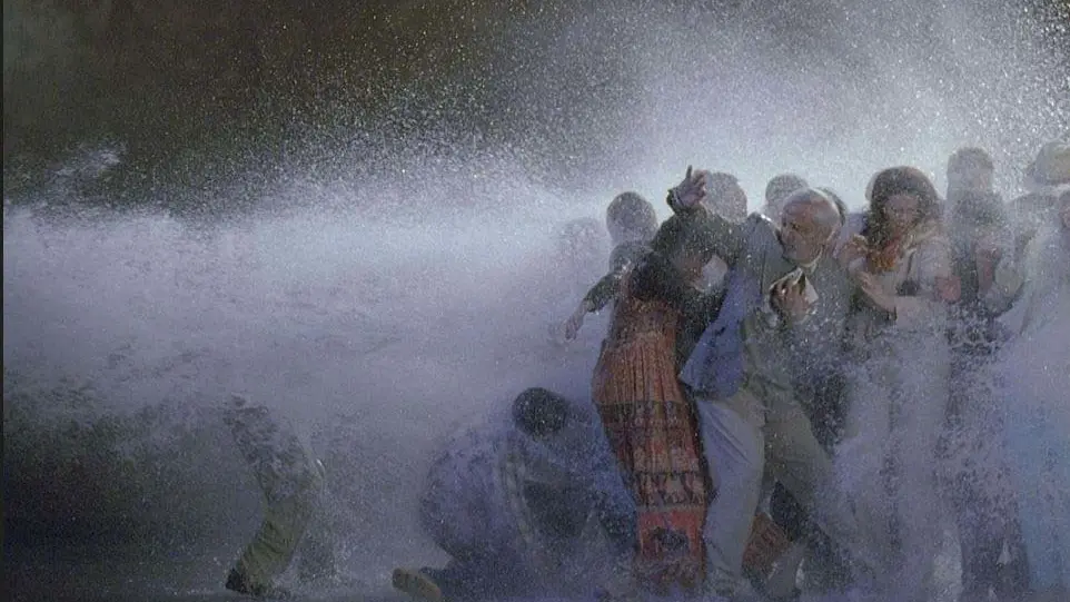Un immagine della mostra di Bill Viola