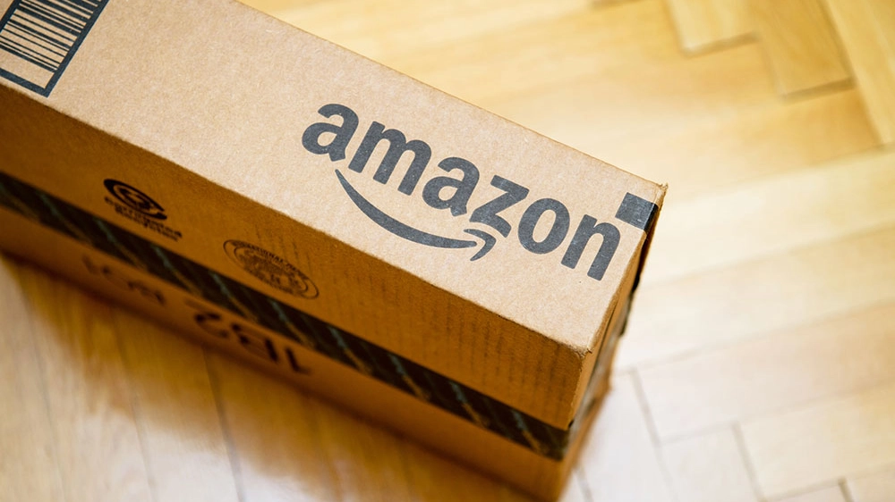 Un pacco targato Amazon