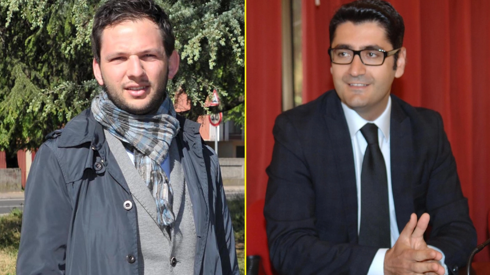 Marco Segala e Alessandro Lorenzano, al ballottaggio a San Giuliano