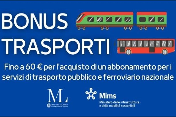 Il sito del ministero per la richiesta del Bonus Trasporti