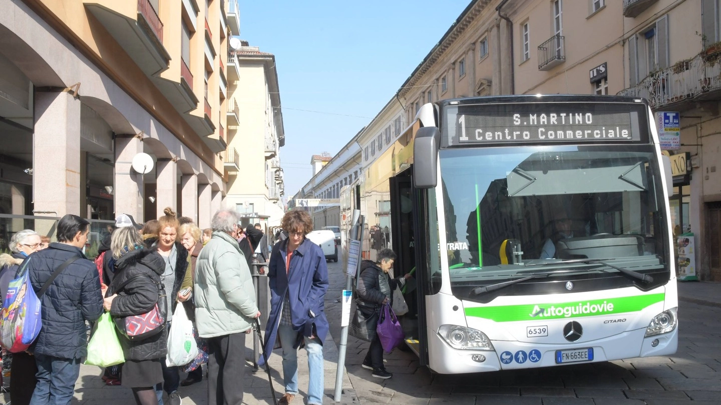 Un autobus urbano a Pavia (Torres)