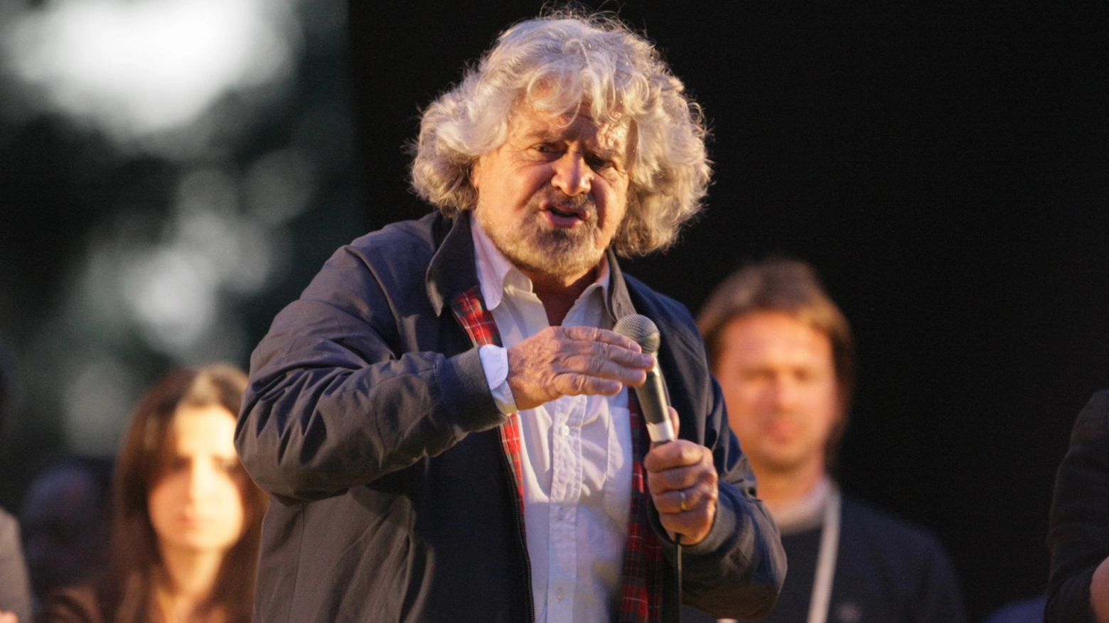 Beppe Grillo (Foto LaPresse)