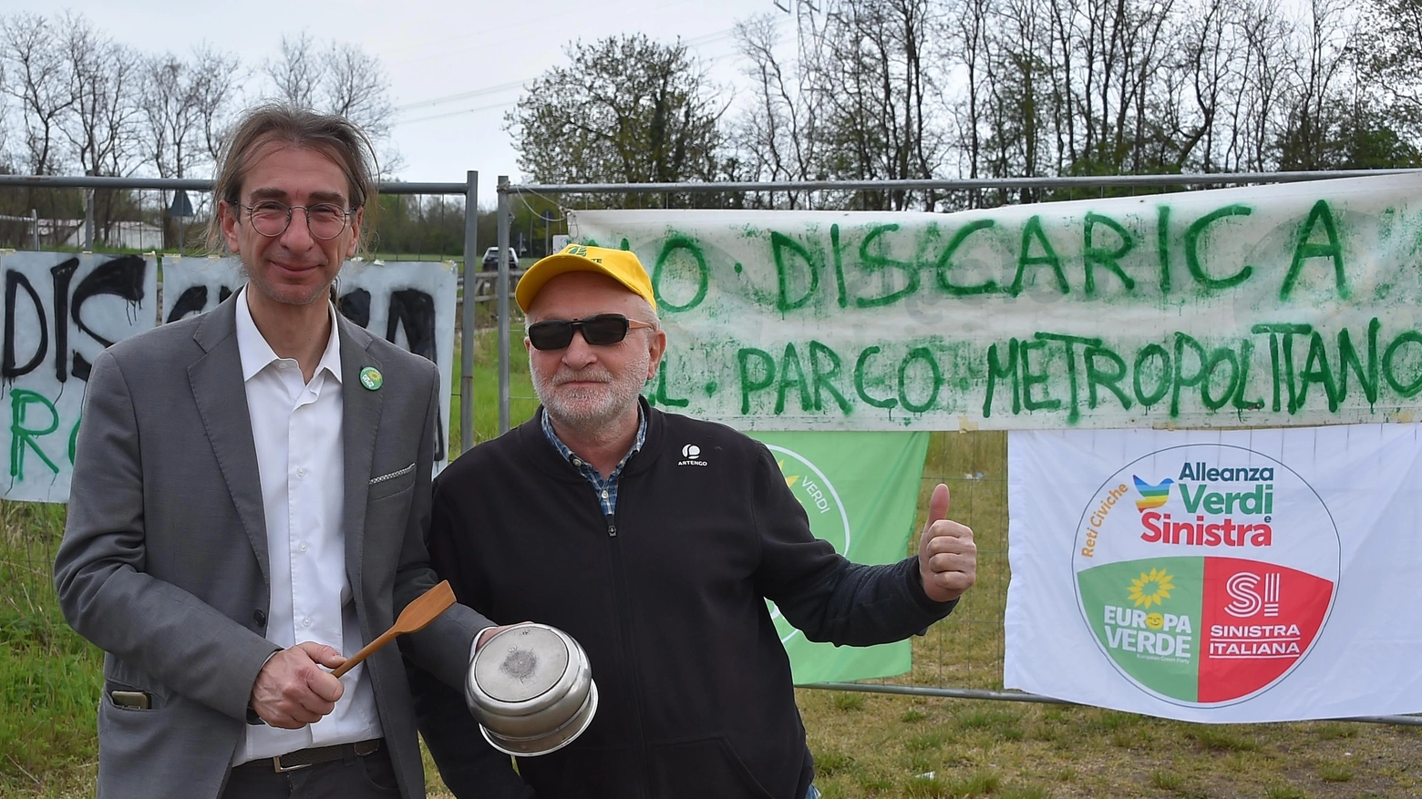 Pochi attivisti  Flop dell’evento  anti-discarica