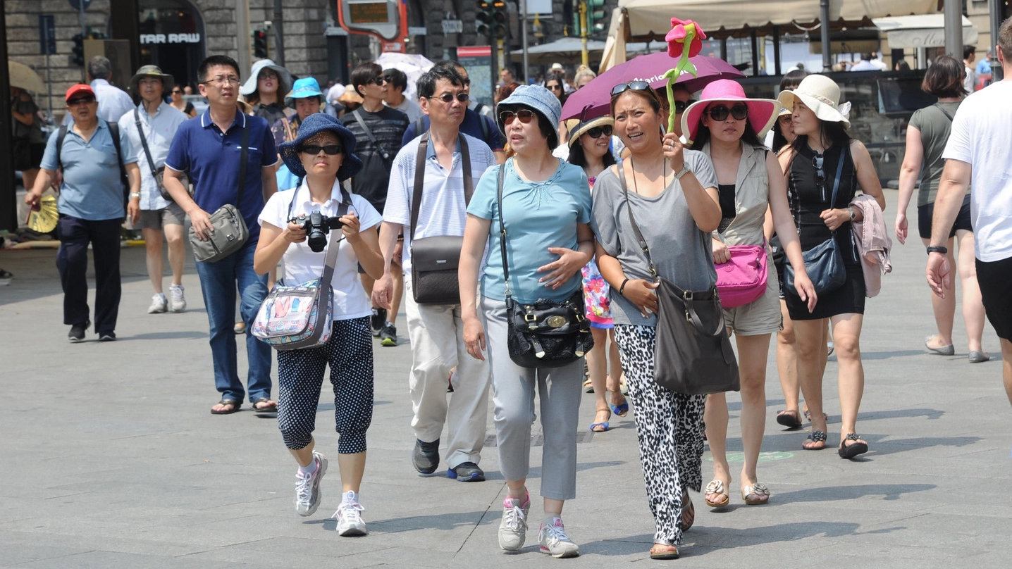 Turisti cinesi a Milano