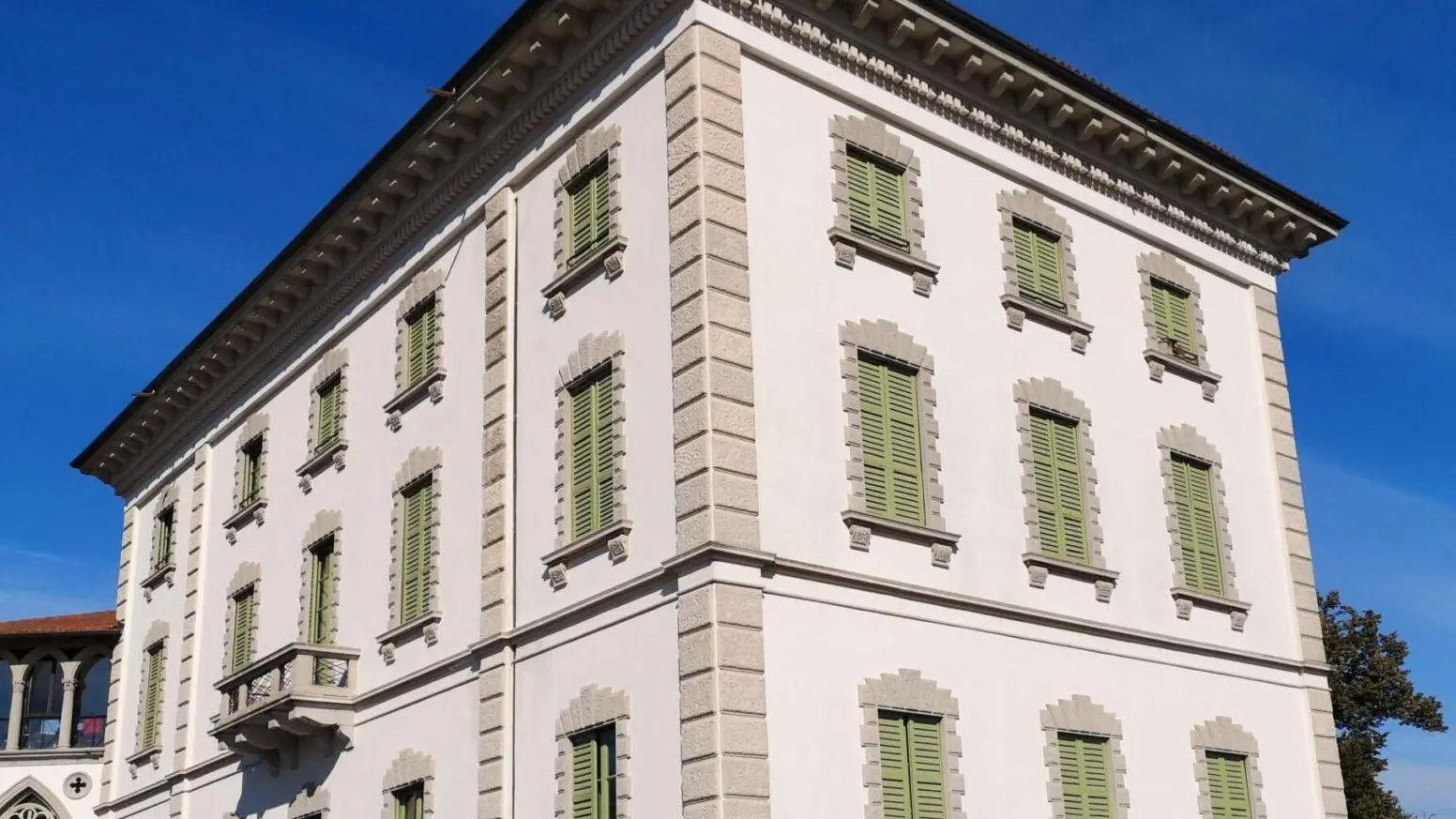 Ecco il palazzo   del medico  di Napoleone