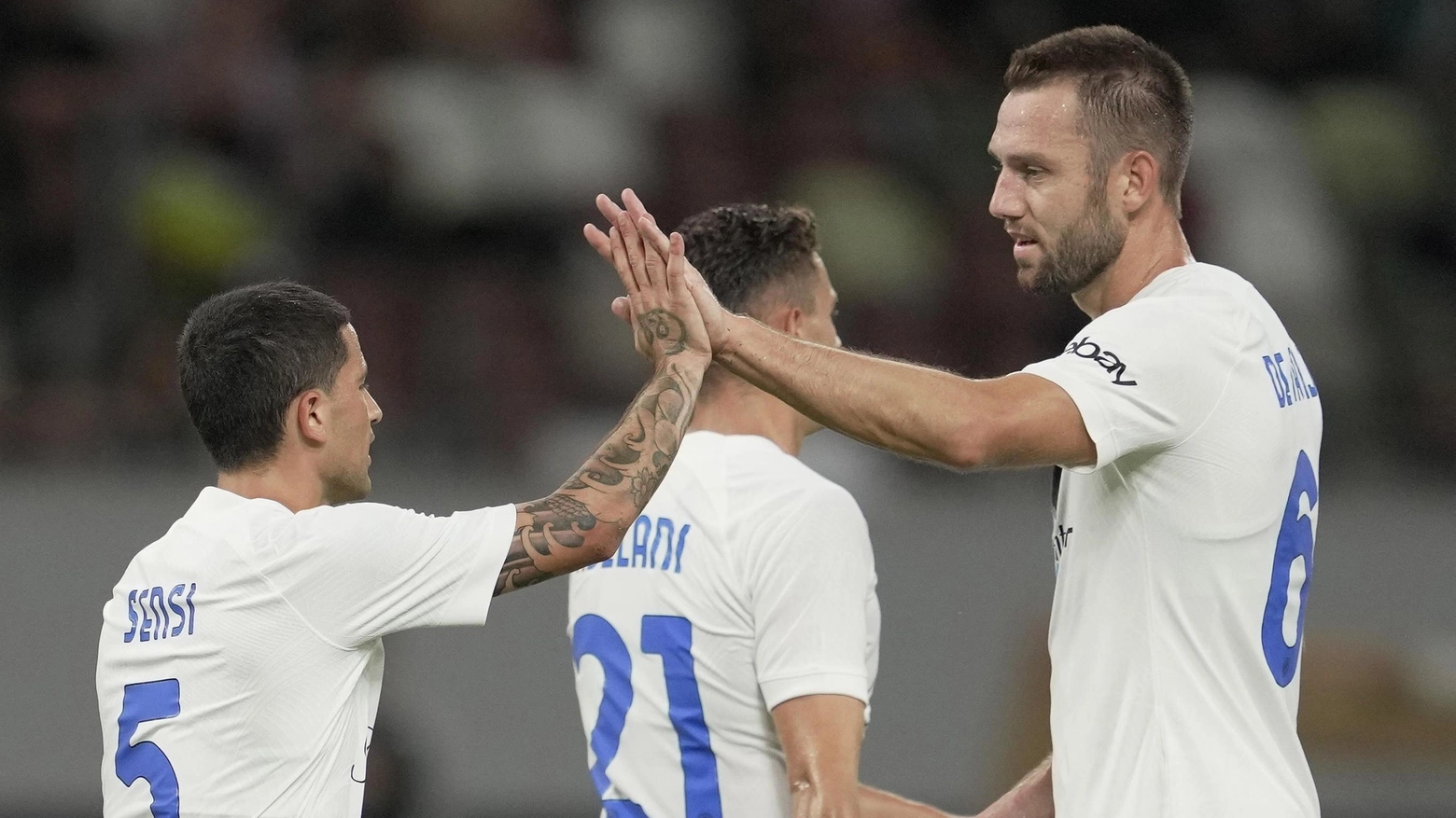 Inter all’italiana: rimonta finale Esposito-Sensi gol, Frattesi super Inter all’italiana: rimonta finale Esposito-Sensi gol, Frattesi super