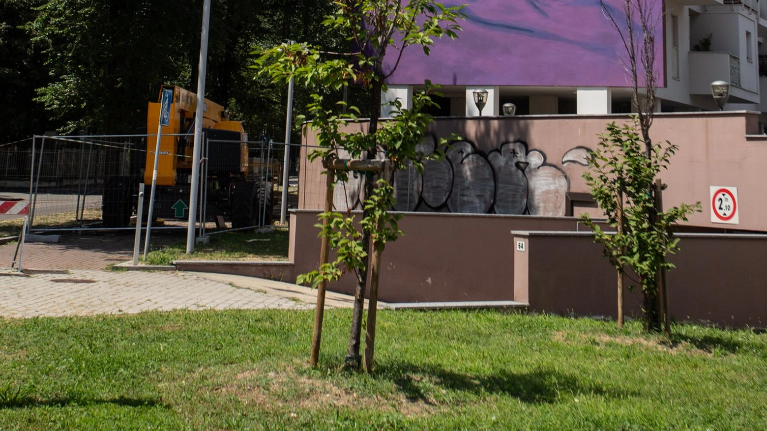 L’arte dà identità al quartiere  Silvia, calciatrice e fuorisede  nel maxi murale del Gallaratese