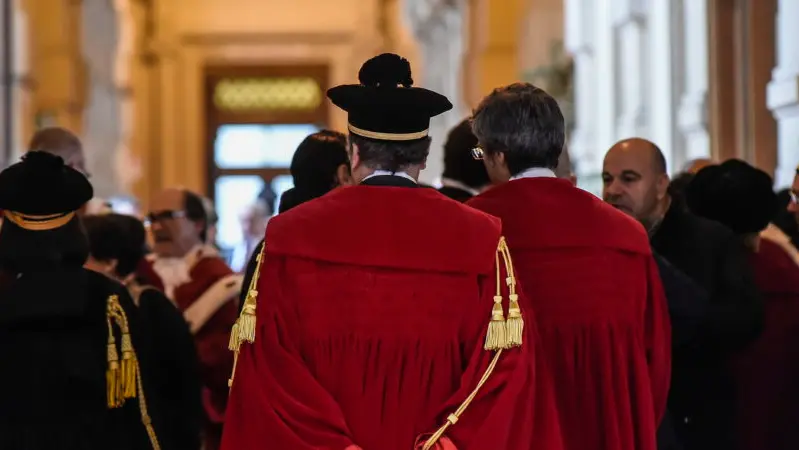 Giudici togati (foto d'archivio)