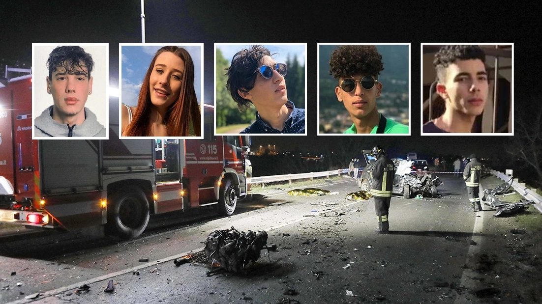 Incidente Brescia, le 5 giovani vittime
