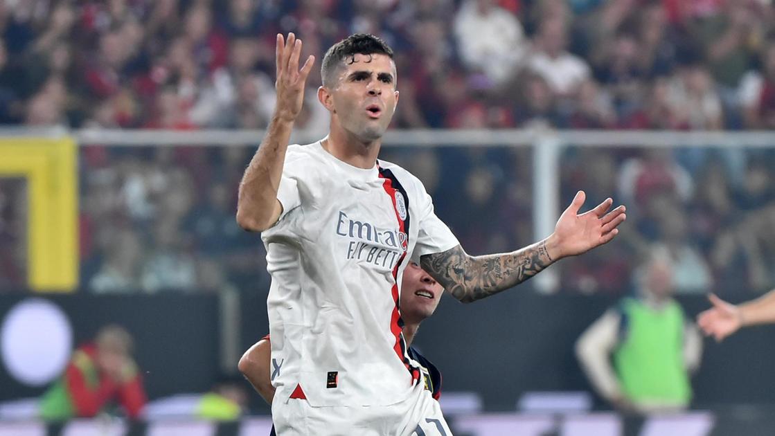 Milan, Pulisic never stops.  Also on target against the United States