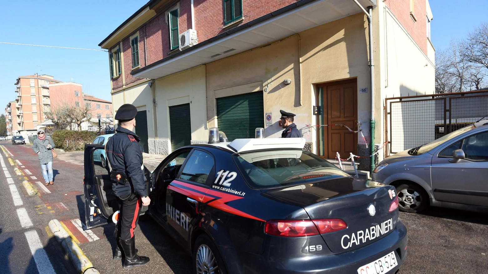 L'uomo ha minacciato i carabinieri 