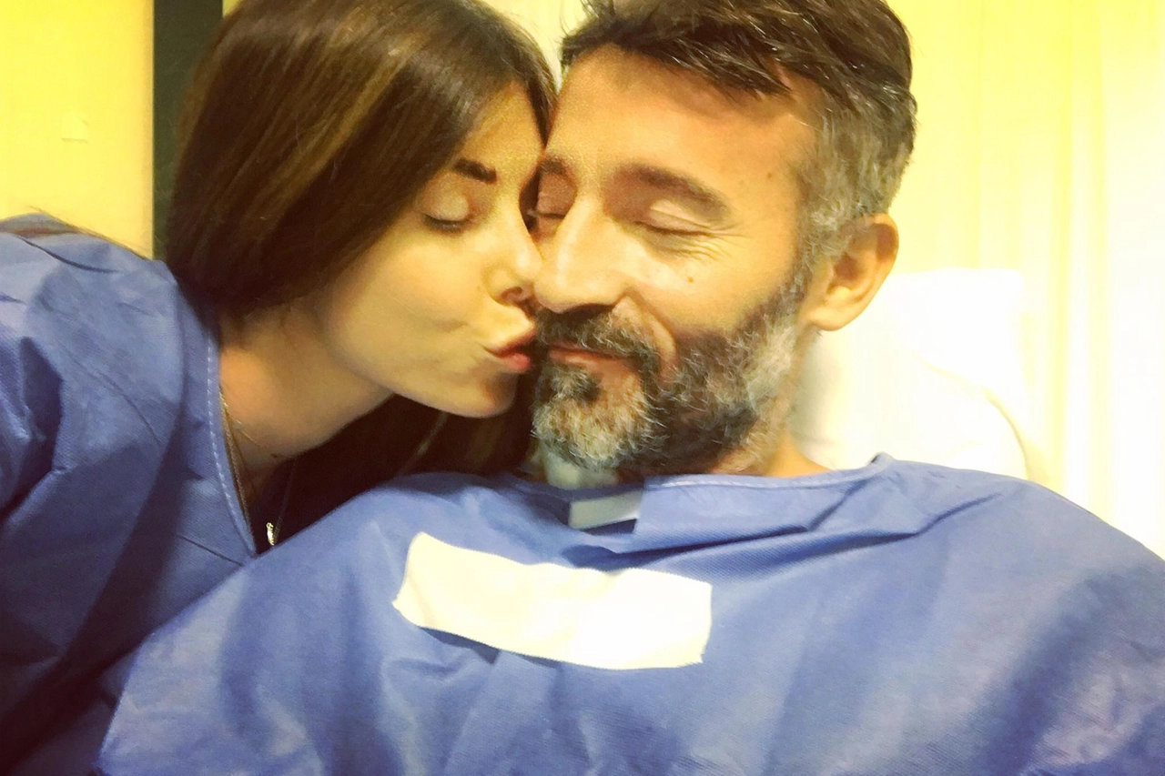 Bianca Atzei insieme a Max Biaggi (da Facebook)