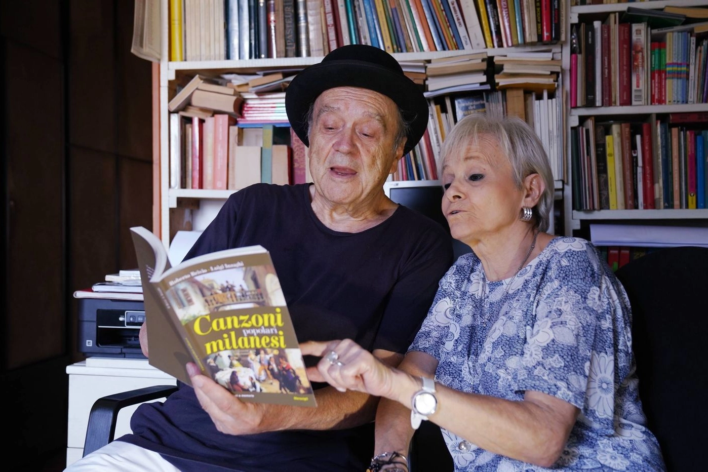 Roberto Brivio con la moglie Grazia Maria Raimondi 