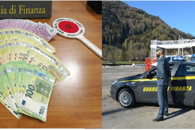 Il denaro sequestrato
