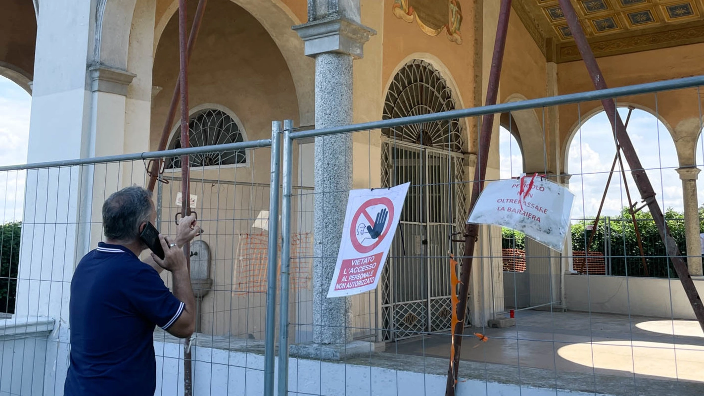 L’accesso dei fedeli alla cappella è ancora interdetto L’accesso dei fedeli alla cappella è ancora interdetto