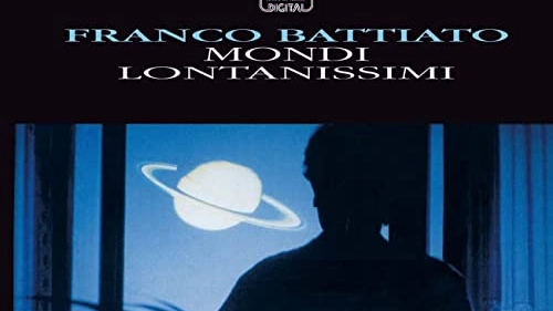 La copertina dell'album "Mondi lontanissimi" di Franco Battiato