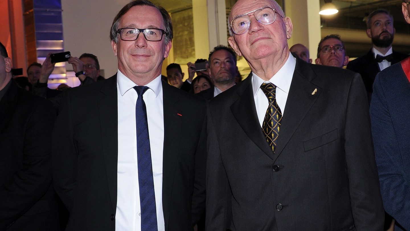 Bruno Pawlowski, amministratore delegato di Chanel, e Giovanni Roveda