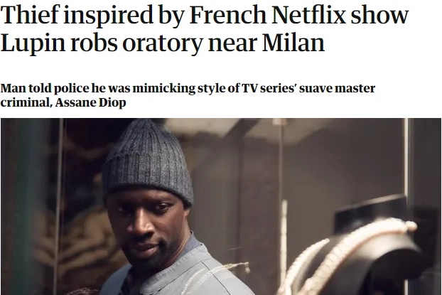La notizia riportata dal The Guardian