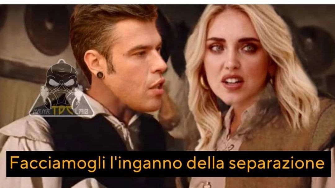 Il meme sull'inganno della cadrega di Aldo, Giovanni e Giacomo