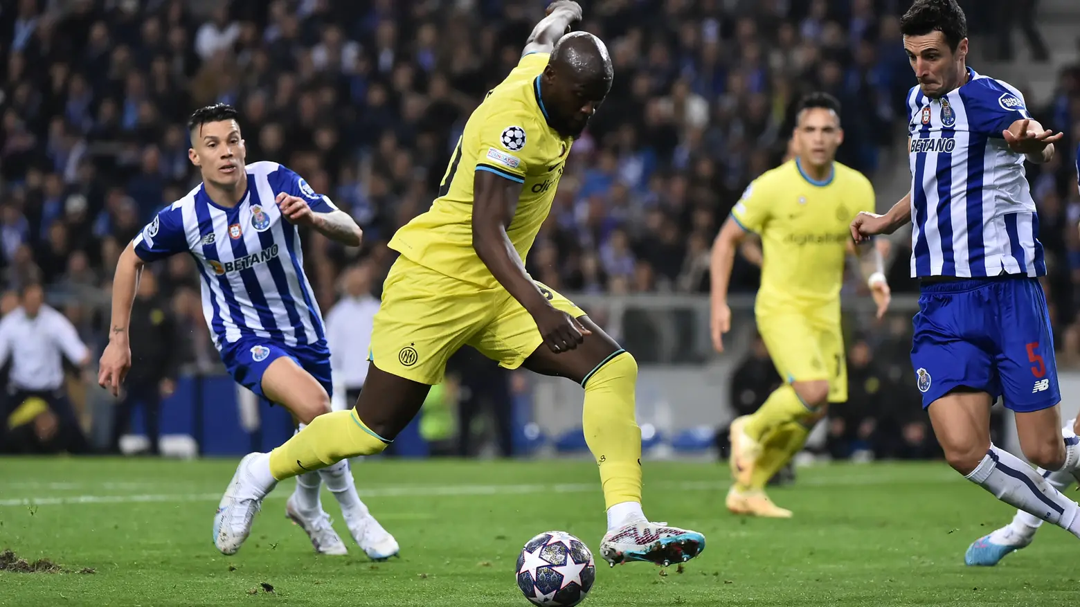 L'ultima uscita di Lukaku contro il Porto è stata soddisfacente L'ultima uscita di Lukaku contro il Porto è stata soddisfacente