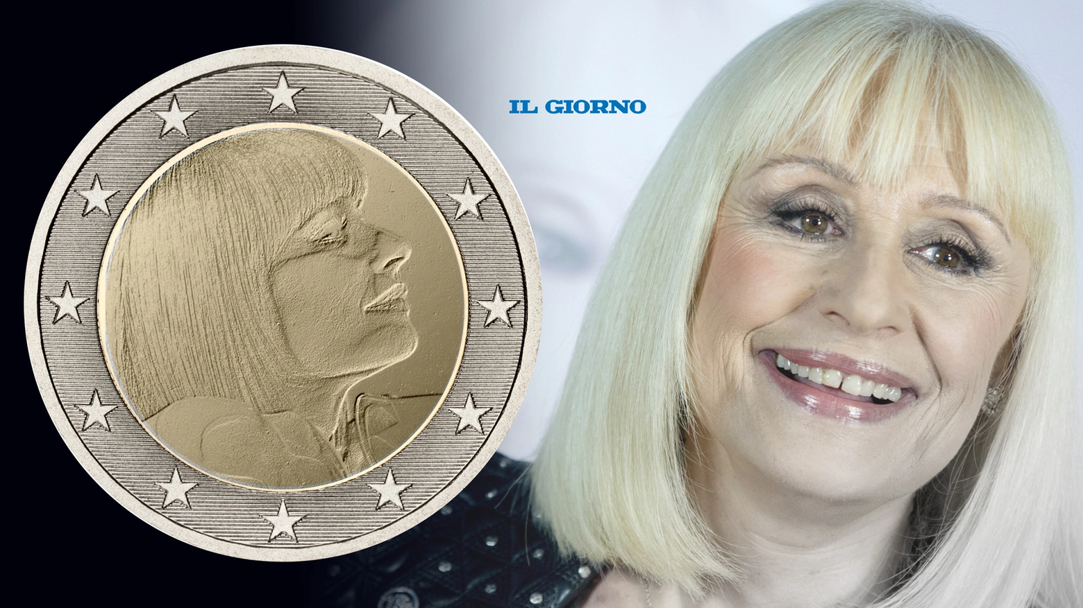 Il volto di Raffaella Carrà sarà impresso sulle monete da 2 euro