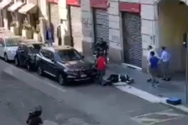 Milano, via San Gregorio: il vigile atterrato dal pugno di un 45enne