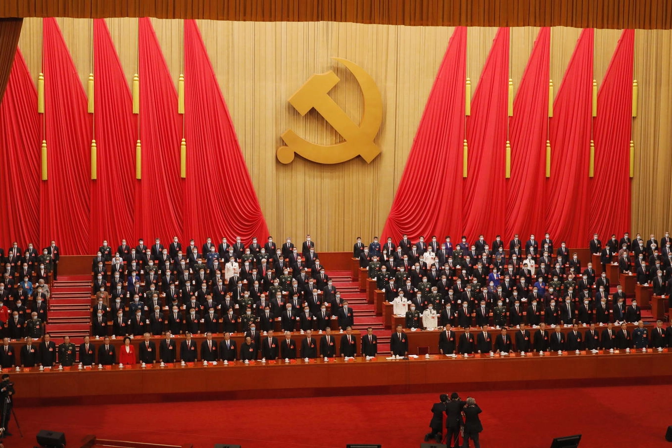 Il Congresso nazionale per Partito comunista cinese (Epa)