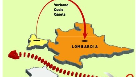 VCO: referendum per passare alla Lombardia